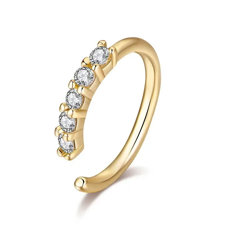 Piercing Nez Anneau Zircon - Bijou Nez
Fin & Élégant
