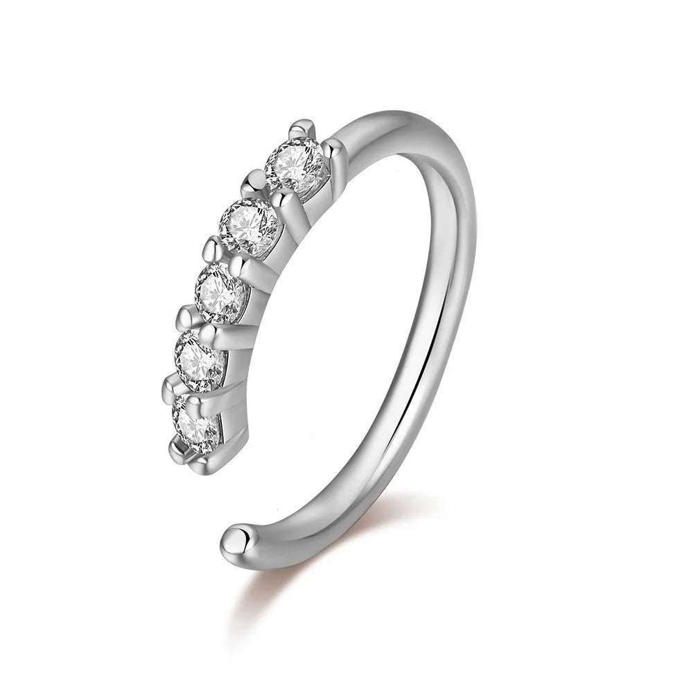 Piercing Nez Anneau Zircon - Bijou Nez
Fin & Élégant